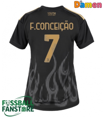 Juventus Francisco Conceicao #7 Replik 3rd trikot Damen 2026-27 Kurzarm